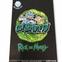 Zen Monkey: Get Schwifty - Rick and Morty Pin