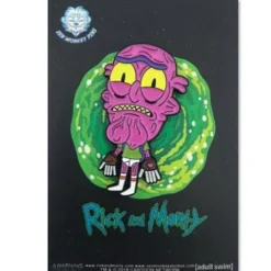 Zen Monkey: Lil Scary Terry - Rick and Morty Enamel Pin