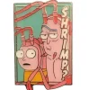 Zen Monkey: SEASON 4, EPISODE 1 Pastel Shrimp Rick and Morty (Pastel R&M Collection) - Rick and Morty Enamel Pin