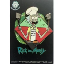 Zen Monkey: The BBQ (Famous Moments) - Rick and Morty Enamel Pin
