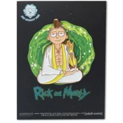 Zen Monkey: The One True Morty - Rick and Morty Enamel Pin
